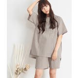 2.生成り茶色 | 甚平 パジャマ ルームウェア | Dita