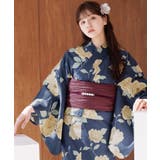 5.洋花の薔薇重ね | 浴衣 セット セパレート | Dita
