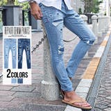デニムパンツ メンズ スキニーパンツ | SILVER BULLET | 詳細画像1 