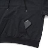 CavariA PUレザーライン入り長袖プルオーバービッグパーカー パーカー | SILVER BULLET | 詳細画像15 