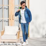 CavariA ジャガードロゴテープ貼付けカットデニムパンツ スウェットパンツ | SILVER BULLET | 詳細画像6