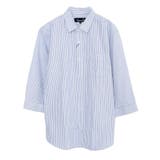 WHT STRIPE(ホワイトストライプ) | シャツ メンズ 7分袖 | SILVER BULLET