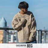 BEG(ベージュ) | ニット メンズ セーター | SILVER BULLET