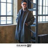 GRY(グレー) | ステンカラーコート アウター メンズ | SILVER BULLET