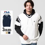 ニットベスト メンズ FILAVネックニットベスト | SILVER BULLET | 詳細画像1