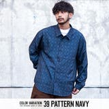 39(PATTERN NAVY) | シャツ メンズ ブランド | SILVER BULLET