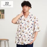 22(AMUSEMENT OFFWHT) | シャツ メンズ おしゃれ | SILVER BULLET