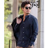 NAVY(ネイビー) | シャツ メンズ 長袖 | SILVER BULLET