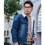 IND(インディゴ) | デニムジャケット メンズ ボア | SILVER BULLET