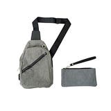 GRY(グレー) | ショルダーバッグ メンズ VICCIポーチ×ボディバッグ | SILVER BULLET