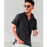 BLK×CHA(ブラック×チャコール) | ポロシャツ メンズ 半袖 | SILVER BULLET