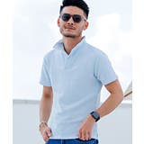 WHT×SAX(ホワイト×サックス) | ポロシャツ メンズ 半袖 | SILVER BULLET