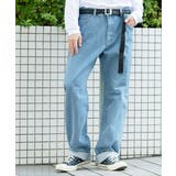 75(SAX/サックス) | デニムパンツ メンズ Hanes | SILVER BULLET