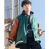 KHA(カーキ) | スタジャン メンズ スタジアムジャケット | SILVER BULLET