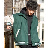 GRN(グリーン) | スタジャン メンズ スタジアムジャケット | SILVER BULLET