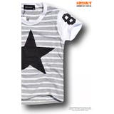 SHISKYのスター貼り付け半袖Tシャツが登場♪今季流行の星柄を貼り付け、両上に… | シメファブリック  | 詳細画像9 