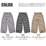 HanaWorld チェック柄 ワイドパンツ | シメファブリック | 詳細画像16