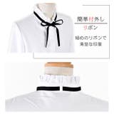 リボン付き長袖ブラウス 長袖 ブラウス | シメファブリック | 詳細画像7