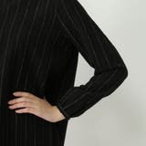 チョーク ストライプ柄 クレリックワンピース | s.i.p | 詳細画像4 