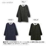 チョーク ストライプ柄 クレリックワンピース | s.i.p | 詳細画像6 