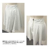TRストライプ後ろZIPスカート | s.i.p | 詳細画像8