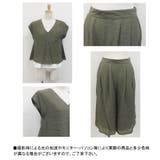 TRスラブノースリTOPS+ガウチョパンツセットアップ 2枚セット セットアップ | s.i.p | 詳細画像10