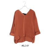 ヴィンテージサテンVネックバックリボン(取り外し可)プルオーバー/ブラウス | s.i.p | 詳細画像10