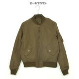 E/ツイル中綿キルティングMA-1/ブルゾン | s.i.p | 詳細画像9