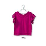 天竺TioTio加工袖フリルギャザーTOPS/カットソー | s.i.p | 詳細画像11
