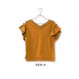 天竺TioTio加工袖フリルギャザーTOPS/カットソー | s.i.p | 詳細画像12