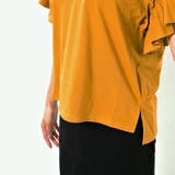 天竺TioTio加工袖フリルギャザーTOPS/カットソー | s.i.p | 詳細画像8