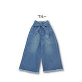 10ozデニム共ベルト付きカットオフワイドパンツ | s.i.p | 詳細画像8