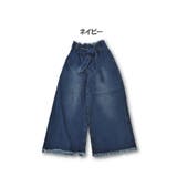 10ozデニム共ベルト付きカットオフワイドパンツ | s.i.p | 詳細画像9