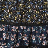 花柄切り替えティアードロングスカート/マキシスカート | s.i.p | 詳細画像6 