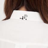 綿ビエラ衿刺繍シャツ ブラウス | s.i.p | 詳細画像4