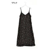 ジョーゼット花柄ロングプリーツキャミワンピ | s.i.p | 詳細画像12
