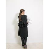 ウエストフリル パールボタン ダンボールニット | SJ ONLINE STORE | 詳細画像3 