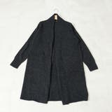 チャコール | ロイヤルベビーアルパカ100% ロングカーディガン 秋冬 | SJ ONLINE STORE
