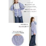ストライプ シャツ レディース | SJ ONLINE STORE | 詳細画像4 