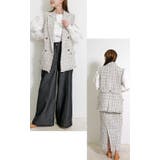 ジレ レディース ツイード | SJ ONLINE STORE | 詳細画像7 