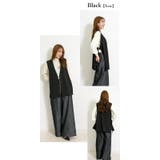 ブラック【NEW】 | ジレ レディース 上品 | SJ ONLINE STORE