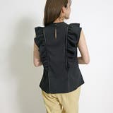 フリル ブラウス ノースリーブ | SJ ONLINE STORE | 詳細画像12 