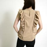 フリル ブラウス ノースリーブ | SJ ONLINE STORE | 詳細画像6 