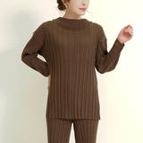 ブラウン | ニット レディース コンパクト | SJ ONLINE STORE