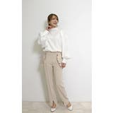 ベージュ(10cmスリット) | パンツ レディース きれいめ | SJ ONLINE STORE
