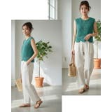 【26SS】かぎ編み ニット ノースリーブ | SJ ONLINE STORE | 詳細画像6 