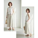 【26SS】かぎ編み ニット ノースリーブ | SJ ONLINE STORE | 詳細画像4 