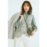 ライトグレー | 【26SS】かぎ編み ジレ ベスト | SJ ONLINE STORE