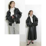 フェイクレザージャケット レディース PUレザー | SJ ONLINE STORE | 詳細画像9 
