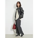 フェイクレザージャケット レディース PUレザー | SJ ONLINE STORE | 詳細画像3 